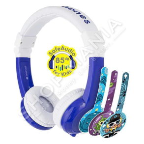 BUDDYPHONES - KUFJE "HEADPHONE BUDDYPHONES EXPLORE BLUE" - 7864717489090