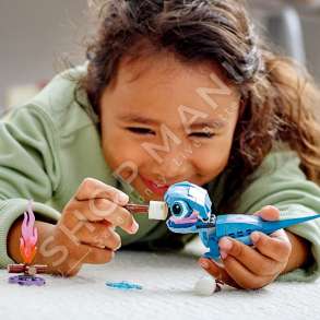 LEGO "DISNEY FROZEN II BRUNI THE SALAMANDER" - 96 PJESE, +6 VJEC