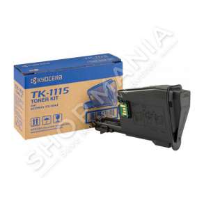 KYOCERA - TONER NGJYRË E ZEZË TK-1115 1T02M50NL0 DERI NË 1600 FAQE