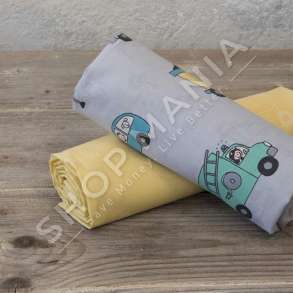 NIMA HOME - SET CARCAF PER BEBE "TOUTOU" - 2X70X110CM