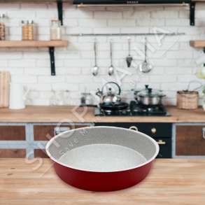 HOMESTYLE - TAVE RRETHORE ME VESHJE GURI - 34X6.5X0.12CM