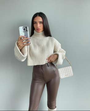 PULOVER CROP TOP - SHKS-25