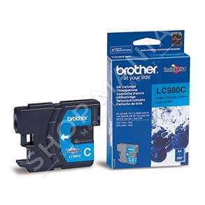 BROTHER  - KARTUÇË ME BOJË NGJYRË E KALTËR LC980C LC-980 DERI NË 260 FAQE