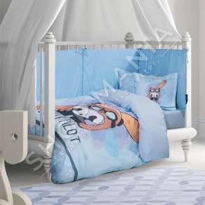 G.P.C - SET CARCAF PER BEBE "POLO 2934" - 125X170CM
