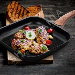 TIGAN ALUMINI "GRILL BLACK LINE" - 50X28X7.5CM