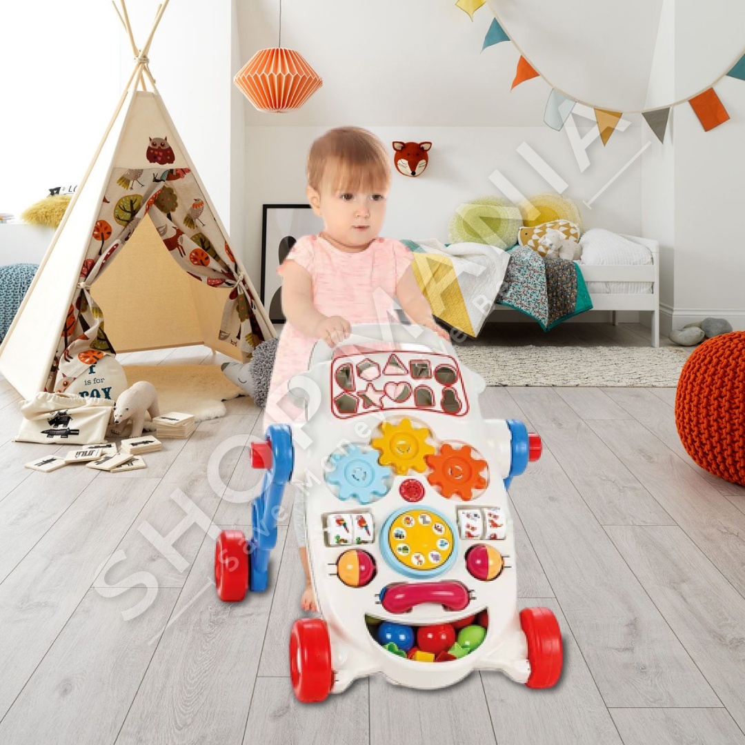 PILSAN - BABY WALKER +9MUAJSH "MY FIRST WALKER PINK" - 07-539