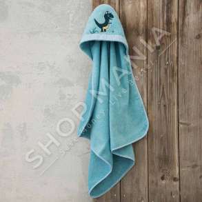 PESHQIR PER BEBE 100% PAMBUK "LELLOLAND" (0-12M) - 75X75CM