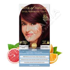 TINTS OF NATURE - BOJE FLOKESH "4RR EARTH RED - 130ML" - 704326101402