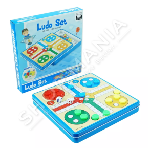 LOJE ARGETUESE LUDO SET +5 VJEC "LUDO SET ENLIGHTEN YOUR IQ" - 6402