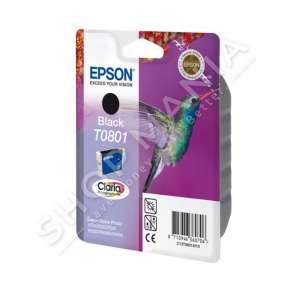 EPSON - KARTUÇË ME BOJË NGJYRË E ZEZË C13T08014011 T0801 RRETH 330 FAQE 7.4ML