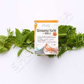 PHYSALIS - SUPLEMENT QE KONTRIBUON NE PERFORMANCEN MENDORE & VITALITETIN ME TE LARTE FIZIK "GINSENG FORTE + MACA" - 30 TABLETA