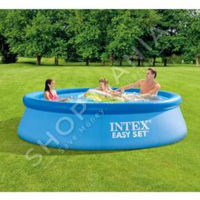 INTEX - PISHINE +6VJEC Ø366X76CM "EASY SET INFLATABLE POOL WITHOUT PUMP" - 28130NP