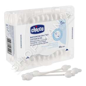 CHICCO - KRUAJTESE VESHESH 60COPE/+0MUAJSH "COTTON BUDS" - 8058664134403