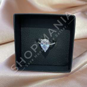 UNAZE ARGJEND ME GUR ZIRKONI "FORME PIKE LOTI" - KL-197