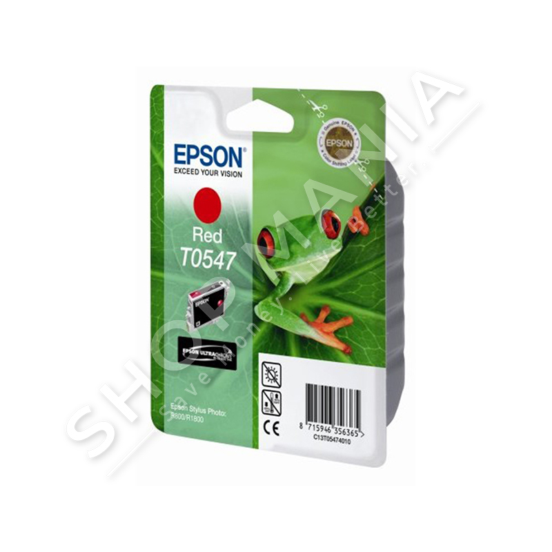 EPSON - KARTUÇË ME BOJË NGJYRË E KUQE C13T05474010 T0547 13ML