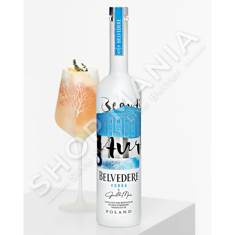 BELVEDERE VODKA X PURE JANELLE - 700ML, 40% VOL.