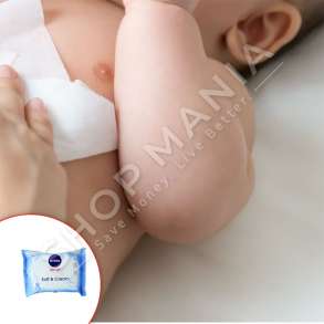 NIVEA - LETRA TE LAGURA PER BEBE "SOFT & CREAM"- 20 COPE