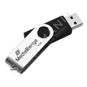 MEDIARANGE - USB 8GB "USB 8GB MEDIARANGE 2.0 FLASH DRIVE [12482]" - 4260057124821