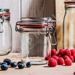 TESCOMA - KAVANOZ ME PUTHITJE PER RUAJTJE USHQIMI 350ML "DELLA CASA" - 8595028486759