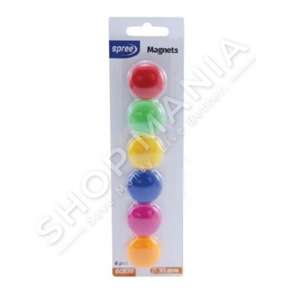 SPREE - BUTONA MAGNETIKE ME DIAMETER 30 MM - 6COPE