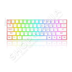 REDRAGON - TASTIERE WIRED "KEYBOARD DRACONIC K530W RGB BLUETOOTH/WIRED MECHANICAL WHITE" - 6950376778109