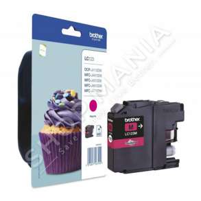 BROTHER - KARTUÇË ME BOJË NGJYRË MAGENTA LC123M LC-123 DERI NË 600 FAQE