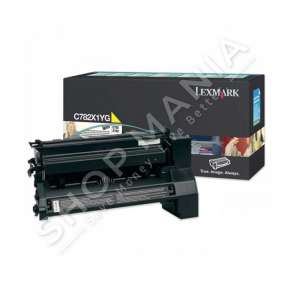LEXMARK - ORIGJINALE TONER NGJYRË E VERDHË C782X1YG RRETH 15000 FAQE