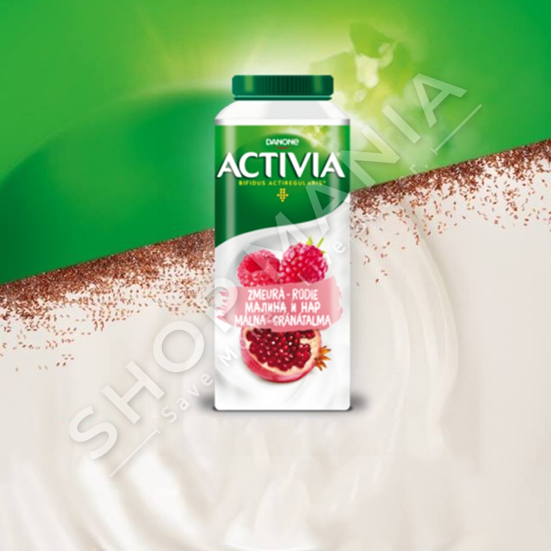 DANONE/ACTIVIA - KOS I LENGSHEM ME MJEDER & SHEGE - 320ML