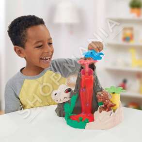HASBRO - VULLKAN & DINOZAUR +4VJEC "PLAY-DOH DINO CREW LAVA BONES ISLAND" - 5010993884803