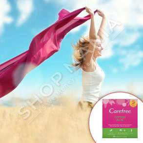 CAREFREE - PECETA HIGJIENIKE DITORE "ALOE VERA" - 56 COPE