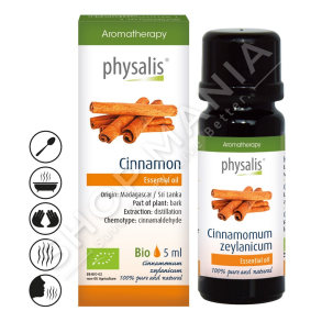 PHYSALIS - VAJ ESENCIAL KANELLE 10ML "CINNAMON CINNAMOMUM ZEYLANICUM"