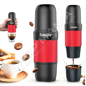 SONIFER - EKSPRES KAFEJE 80ML "ESPRESSO MAKER ELECTRIC PORTABLE" - SF-3549