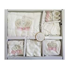 SET VESHJE PER VAJZA "DONINO BABY" 0-4 MUAJSH