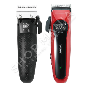 VGR - MAKINE QETHESE PER KAFSHET 10W "PROFESSIONAL LOW NOISE CLIPPER FOR PETS" - V-202