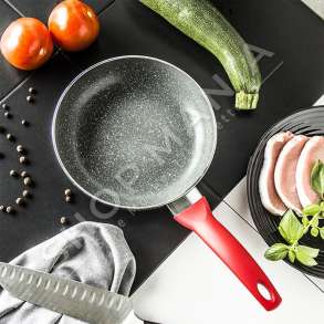 TESCOMA - TIGAN ALUMINI 24CM "MANICO ROSSO" - 8595028490558