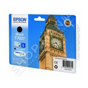 EPSON - KARTUÇË ME BOJË NGJYRË E ZEZË C13T70314010 T7031 RRETH 1200 FAQE