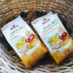 HOLLE - MINI-FETA BUKE TE THEKURA ME MJALTE & GJALPE "BIO-ORGANIC" - 100G, +8 MUAJ