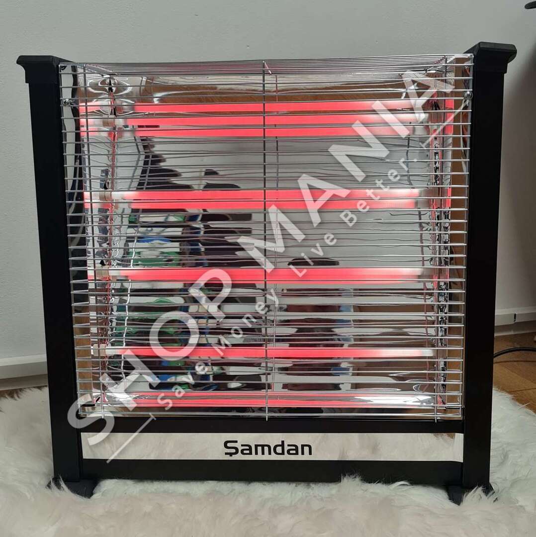 SAMDAN - NGROHESE ME 4 SHUFRA KUARTZ 2200W "ELECTRIC QUARTZ HEATER" - 3005QZ