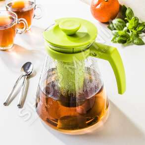 TESCOMA - CAJNIK QELQI ME FILTER REZISTENTE NDAJ NXEHTESISE 1.7L "TEO TONE GREEN" - 8595028468571