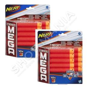 HASBRO - SET ME 10 SHIGJETA +8 VJEC "NERF N-STRIKE MEGA ACCUSTRIKE DART" - 5010993499632
