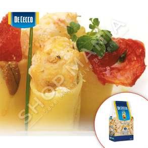 DE CECCO - "MAKARONA MEZZI PACCHERI RIGATI" - 500G