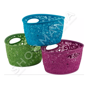 CURVER - SHPORTE ME DIZENJO "VICTORIA GREEN; TURQUOISE; PURPLE" - 3253922205122