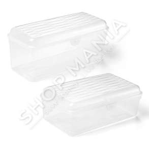 BLIM - TAS PLASTIK ME KAPAK 27X12X11.5CM/3.1L "NEUTRO" - 8006839039381