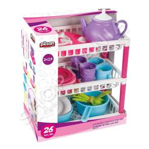 PILSAN - SET KUZHINE +3VJEC "HAMARAT 3 LAYER TEA SET" - 03-337