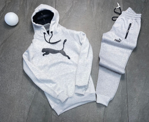 KOSTUM BLUZE ME KAPUCE DHE TUTA "PUMA" LK-216