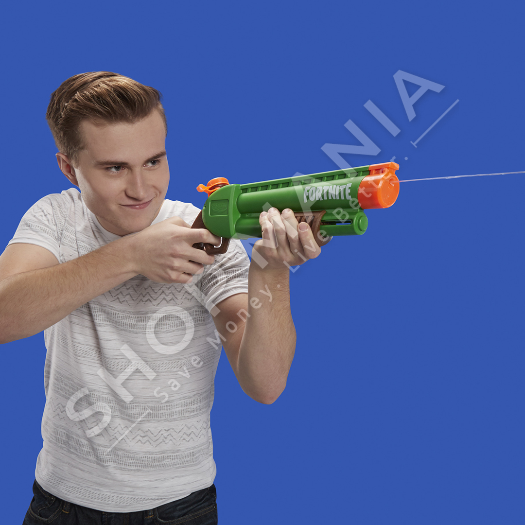 HASBRO - PISTOLETE UJI +8VJEC "NERF SUPER SOAKER HYDRO FORTNITE PUMP SG" - 5010993674602