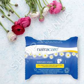 NATRACARE - LETRA TE LAGURA ME PAMBUK ORGANIK "PER HIGJIENEN INTIME" - 12 COPE