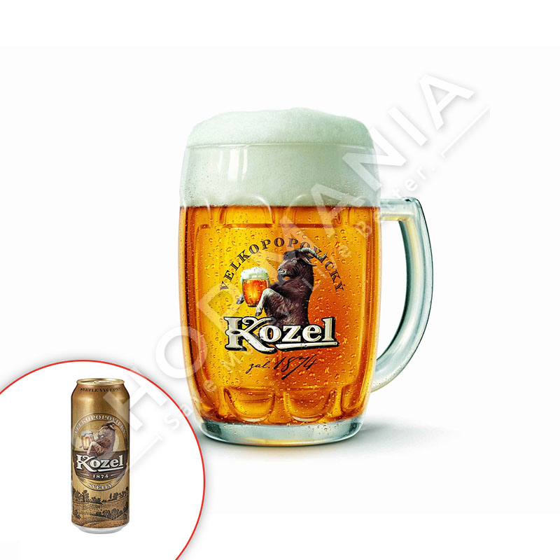 KOZEL - BIRRE BJONDE "LAGER PREMIUM" - 500ML, 4.5% VOL.