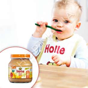 HOLLE - PURE 100% DARDHE "ORGANIC" - 125G, +4 MUAJ