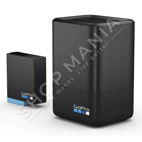 GO PRO - KARIKUES BATERIE & BATERI REZERVE PER KAMERAT HERO9 & HERO10 "CHARGER + BATTERY GO PRO FUSION DUAL BATTERY CHARGER PLUS BATTERY" -  818279022919